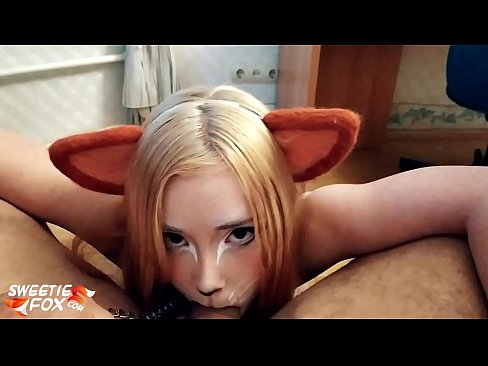 ❤️ Kitsune norīt penis un sperma viņas mutē ❤❌ Duršanās video pie mums ❌️❤